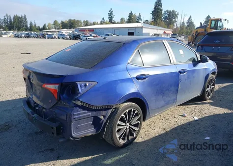 2014 Toyota Corolla S Plus z USA, uszkodzony, nr VIN 5YFBURHE3EP154667